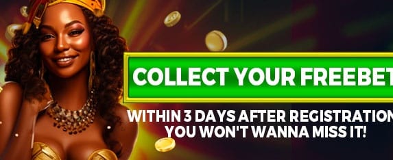 Registration Freebet promotion banner