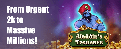 Daily Spin & Win promotion banner